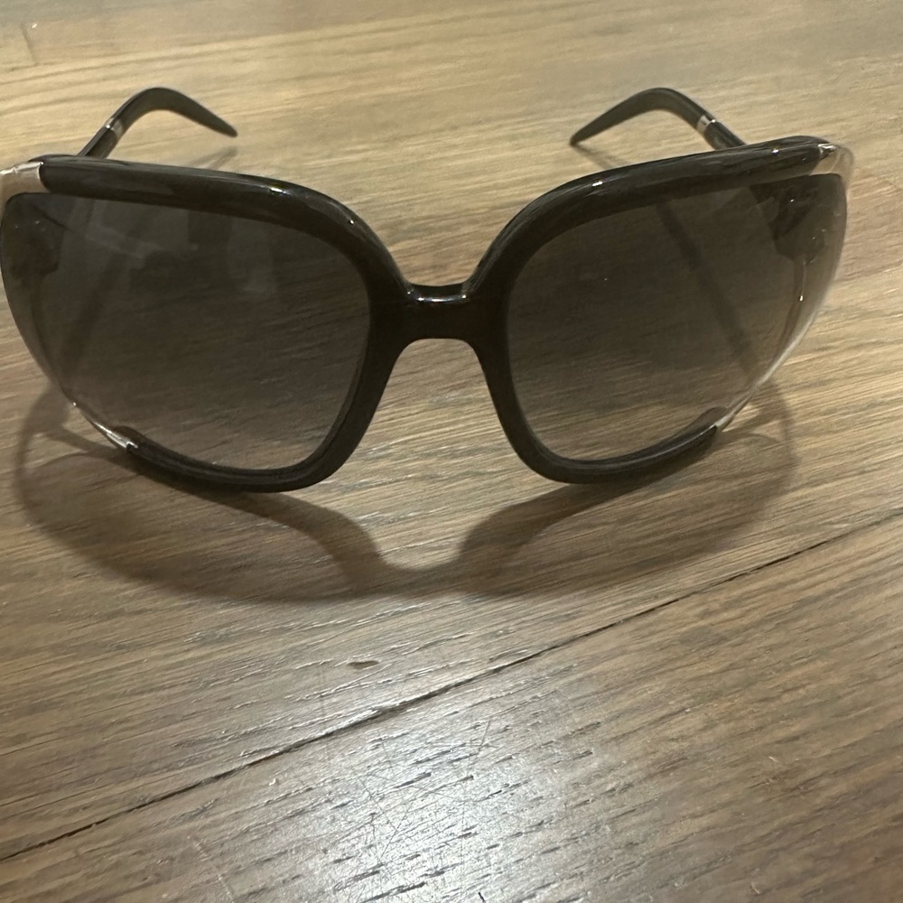 Roberto Cavalli  black and silver sunglasses